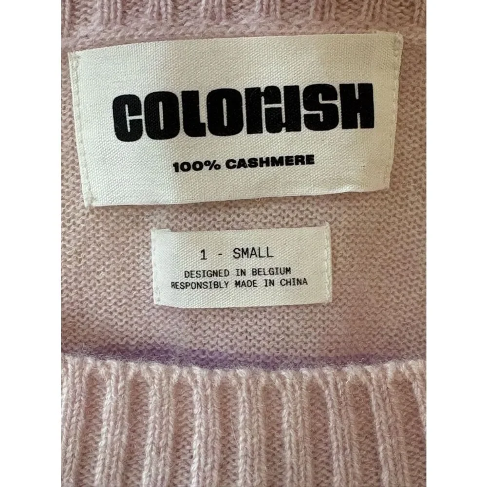 Colorush Omar Gradient Stripe Cashmere Sweater
